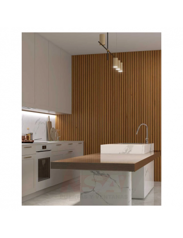 Revestimiento wall panel interior eps. Color corteza. 2