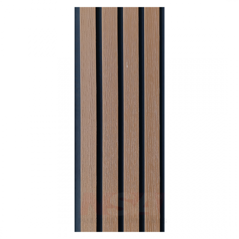 Revestimiento wall panel exterior wpc bicolor Teak Black