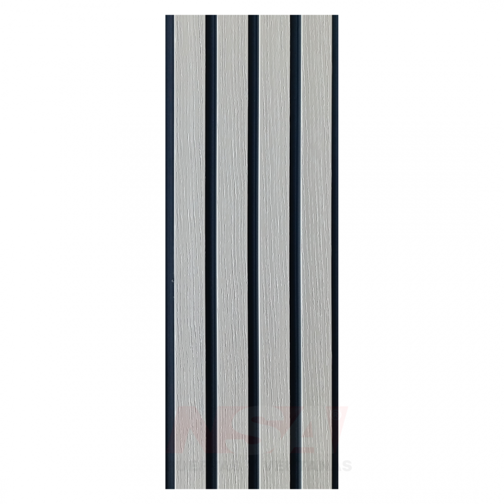 Revestimiento wall panel exterior wpc bicolor Vintage Black