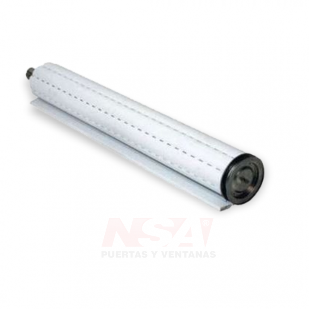 Cortina de enrollar de pvc reforzada para ventana de 1,00 x 1,00