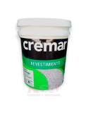 Revestimiento texturado blanco Cremar 25kg rulato/travertino.