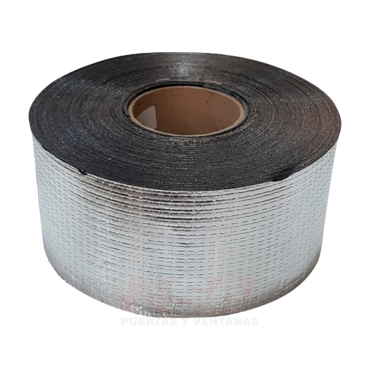 Membrana autoadhesiva con aluminio. Rollo de 10cm x 10mts