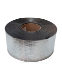 Membrana autoadhesiva con aluminio. Rollo de 10cm x 10mts