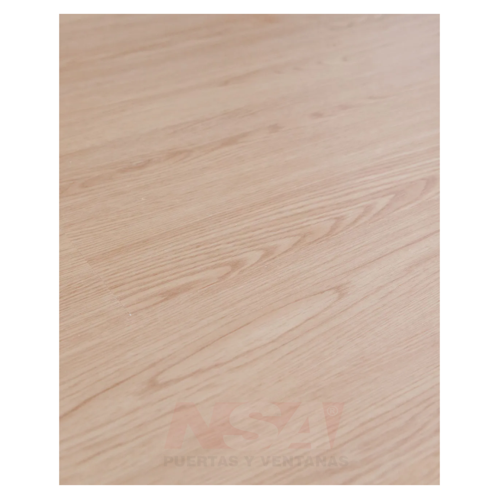 Piso vinilico spc. Color Natural.