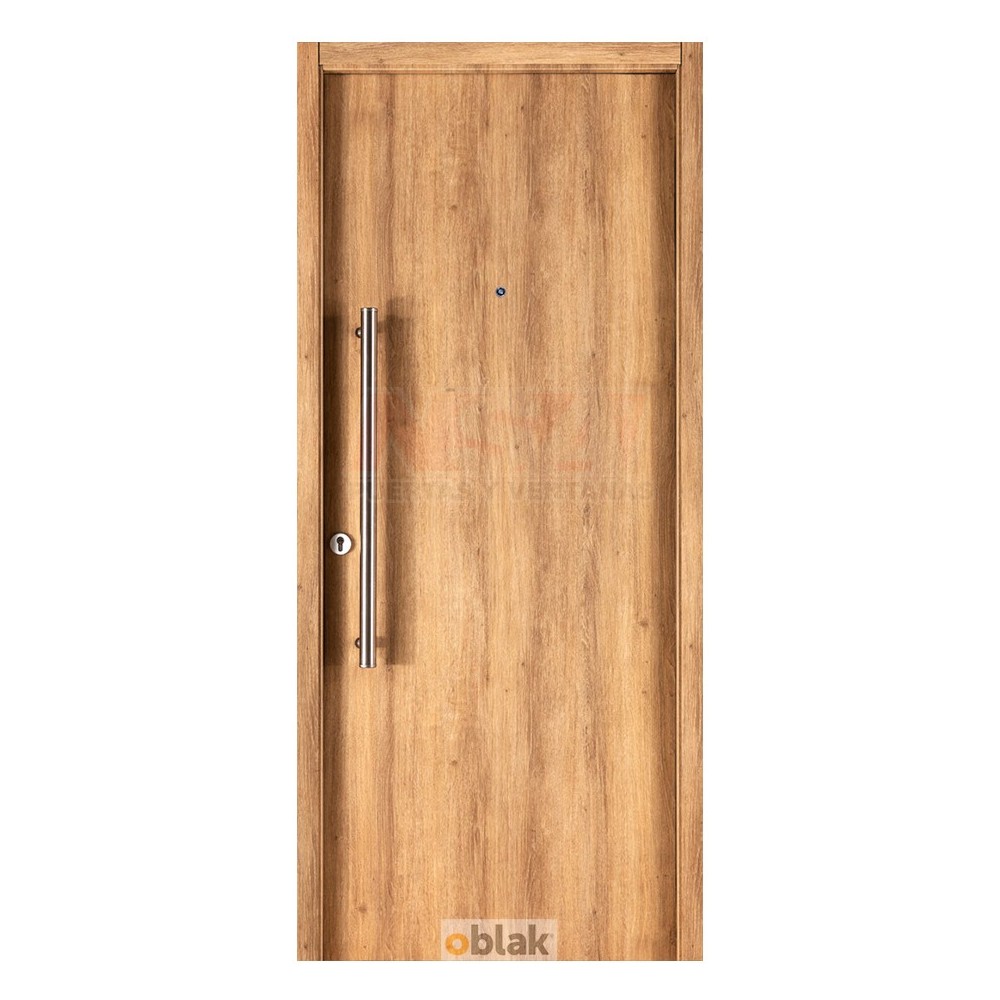 Puerta de exterior Linea Innova de Oblak Mod. 1900 color Roble Natural