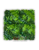 Jardín artificial vertical Modelo Margarita de 100 x 100 cm.
