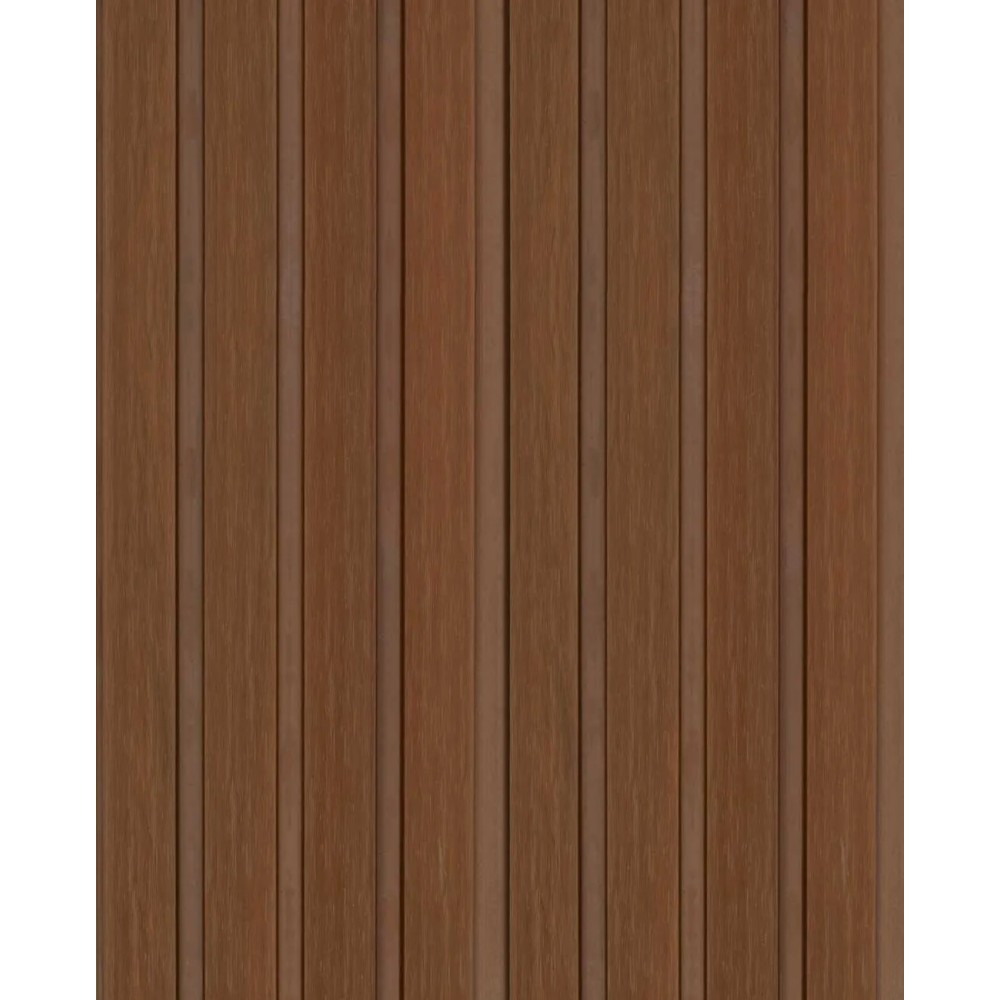 Revestimiento wall panel exterior wpc color Cedro.