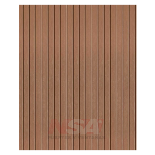 Revestimiento wall panel exterior wpc color Fresno.