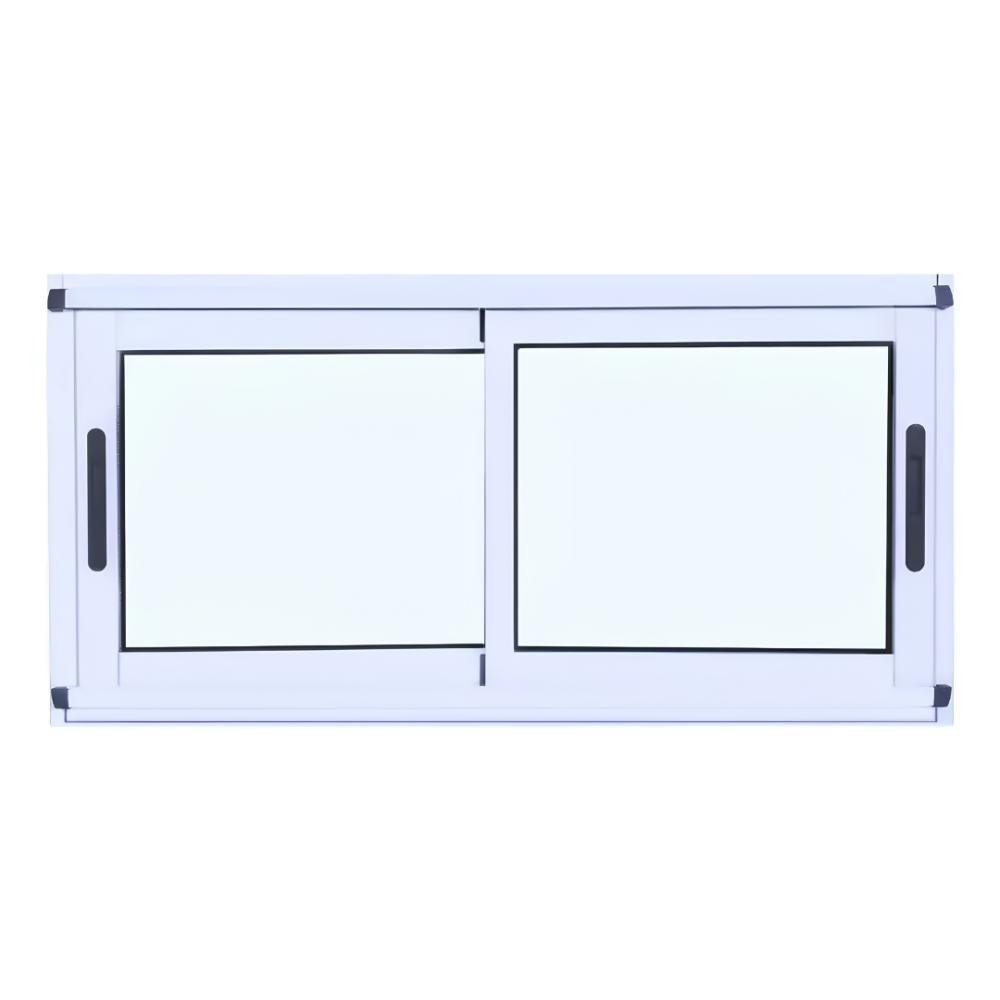 Ventana de aluminio de 1,00 x 0,60 con mosquitero