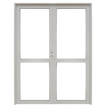 PUERTA DOBLE DE ALUMINIO 216 150X200 36 MM