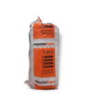 Rollo aislante "espumafoam" con doble lamina aluminizada de 10 mm solapa c/tacc 1,00 x 20 mts.