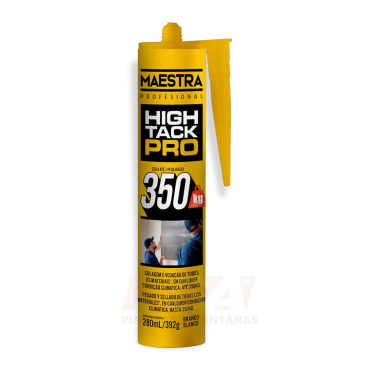 Sellador adhesivo de montaje profesional Maestra Hightack PRO de 280ml / 392g.